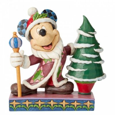 Disney Traditions Mickey Mouse Father Christmas 18.5cm Figurine