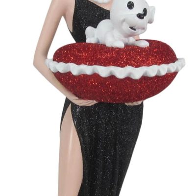 Betty Boop with Red Glitter Pudgy Pillow Box 36.5cm Figurine