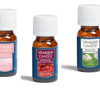 NEW Ultrasonic Aroma Diffuser Oils 10ml - Various Fragrance - Yankee Candle