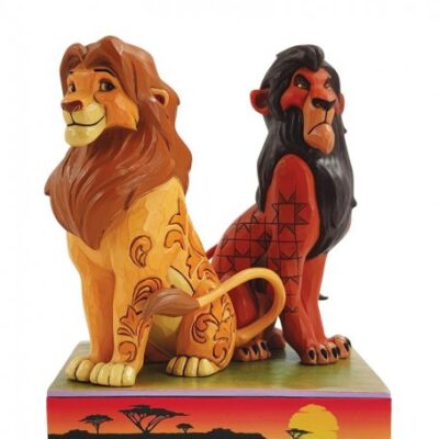 Disney Traditions Simba and Scar 16.5cm Figurine (The Lion King)