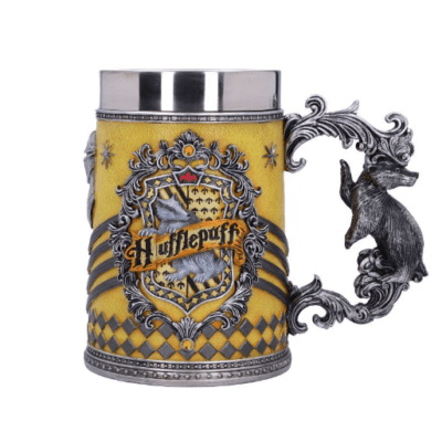 Nemesis Harry Potter Hufflepuff Hogwarts Crest Decorative Tankard 15.5cm