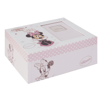 Disney Magical Beginnings Minnie Mouse Baby Girl Keepsake Box