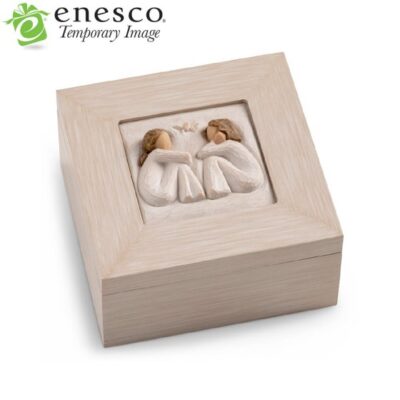 Willow Tree Friendship Music Keepsake Box 7cm Figurine