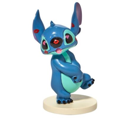Disney Showcase Mini Stitch Covered in Kisses 8.5cm (Lilo and Stitch) Figurine
