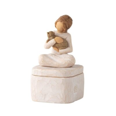 Willow Tree Kindness Girl Keepsake Box 12.7cm Figurine