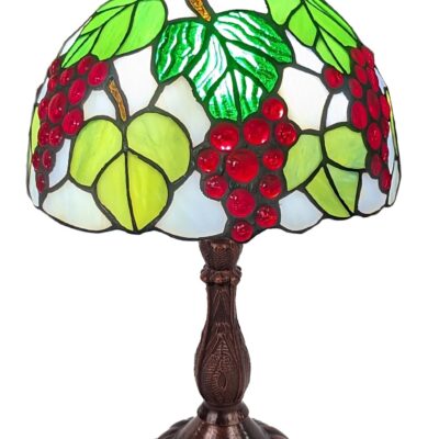 Tiffany Table Grape Lamp Small 34cm  (Store Collection Only)