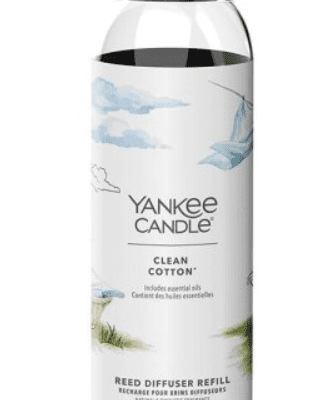 Yankee Clean Cotton Reed Diffuser Refill 200ml - Yankee Candle