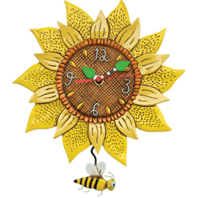 NEW Bee Sunny Clock 33cm by Michelle Allen Designs