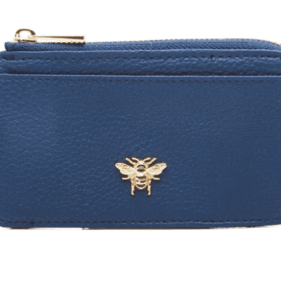 Alice Wheeler - Bath Navy Coin/Card Purse