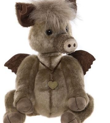 Charlie Bears Plush Collection Hogwash (Flying Boar) 38cm L.E of 1000 - 2024 Collection