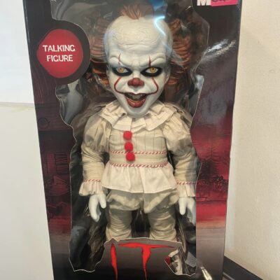 New It, Pennywise The Clown 15" Talking Figure by Mezco