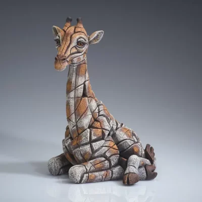 Edge Sculpture Giraffe Calf by Matt Buckley 30cm