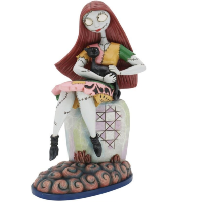Disney Traditions Sally On a Gravestone Figurine Nightmare Before Xmas