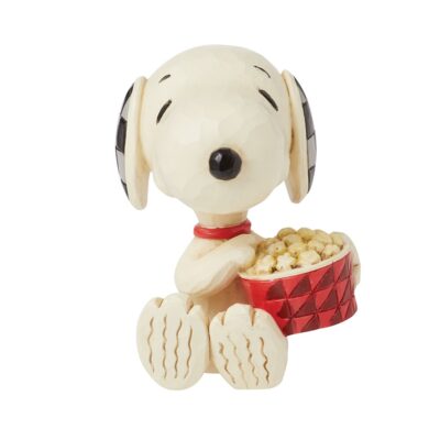 Disney Traditions Snoopy with Popcorn Mini Figurine Peanuts by Jim Shore