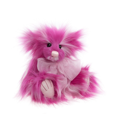 Charlie Bears Plush Raspberry Cupcake Teddy 38cm  Plush Collection Bear