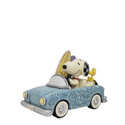 Disney Traditions Snoopy Sunny Drives & Surfing Waves Peanuts Figurine by Jim Shore