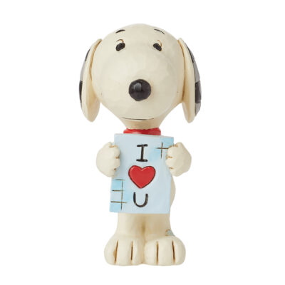 Disney Traditions Snoopy I Love You Peanuts Figurine by Jim Shore