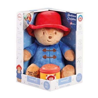 Bedtime Cuddles Paddington Bear 32cmMusical Teddy Bear Rainbow Designs