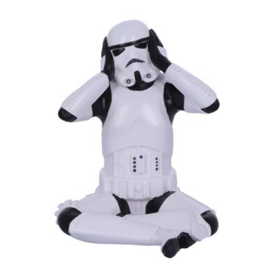 Stormtrooper Hear No Evil Figurine 10cm Star Wars Collectibles Ornaments Nemesis