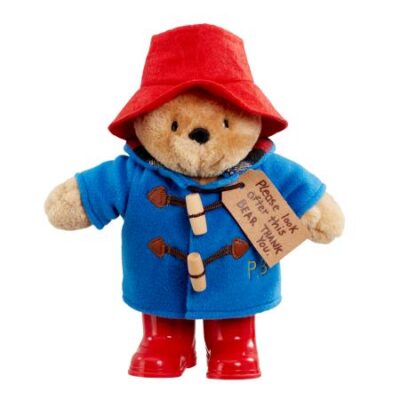 Paddington Bear With Boots Teddy Bear Rainbow Designs