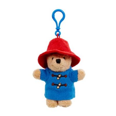 Paddington Bear Keyring Teddy Bear Rainbow Designs