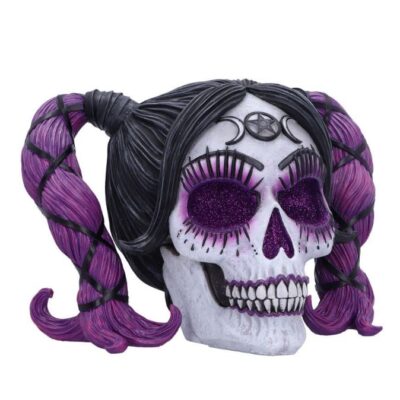 Drop Dead Gorgeous 'Myths and Magic' 20.5cm Voodoo Doll Skull Ornament Gift Boxed