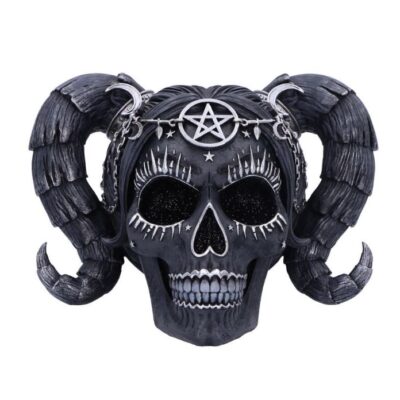 Drop Dead Gorgeous 'Solve and Coagula' 20.5cm Baphomet Doll Skull Ornament Gift Boxed