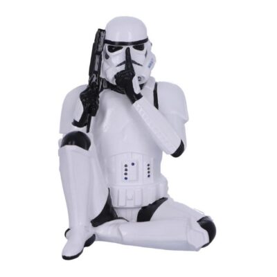 Stormtrooper Speak No Evil Figurine 10cm Star Wars Collectibles Ornaments Nemesis