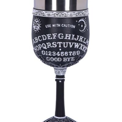 Black and White Spirit Board Goblet 19.5cm