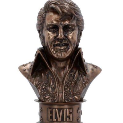 Officially Licensed Elvisly Yours Elvis Presley Bust 33cm