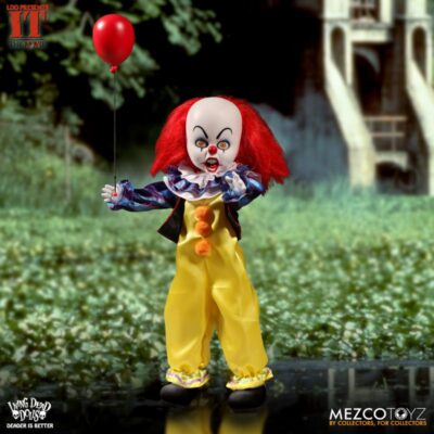 Living Dead Dolls Pennywise IT 1990 Doll Collectors Item 10"