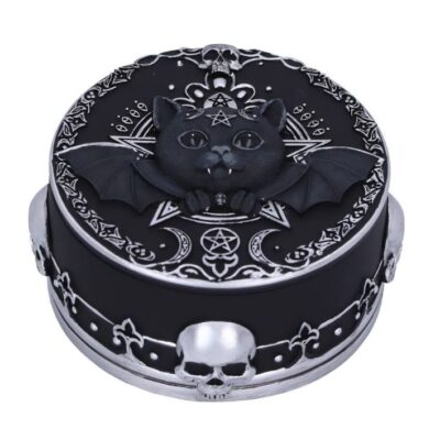 Cult Cuties Malpuss Trinket Box 10.8cm Occult Gothic