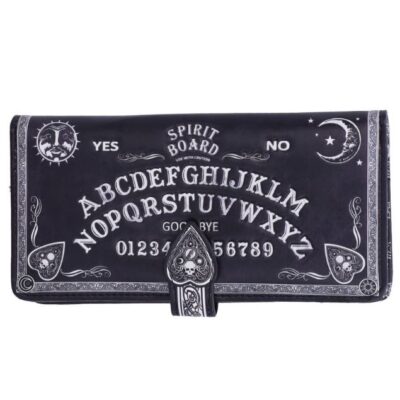 Black and White Spirit Board Planchette Embossed Purse 18.5cm
