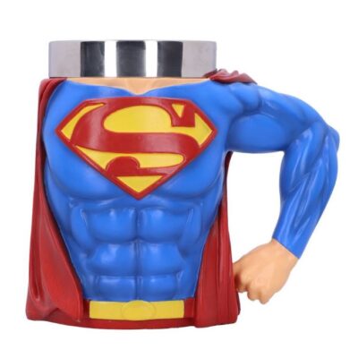 Official DC Superman Hero Tankard 16.3cm Collectible