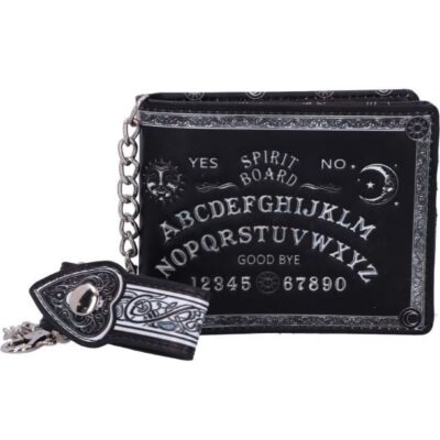 Nemesis Now Spirit Board Embossed Purse Ouija Wallet Black 18.5cm