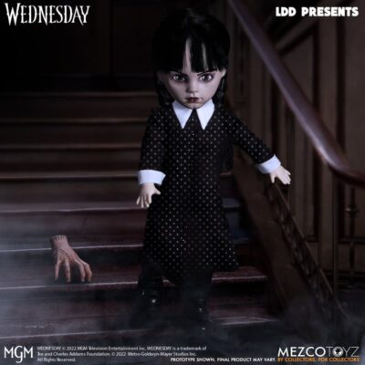 Living Dead Dolls Wednesday Addams Family Doll Collectors Item 10"