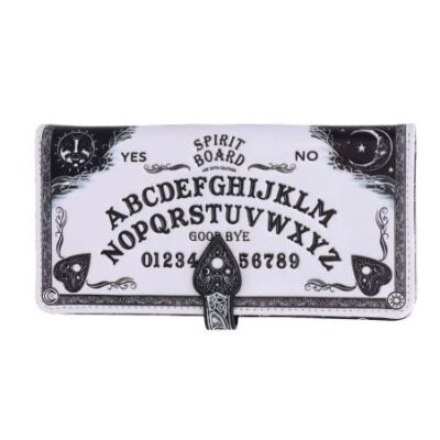 White Spirit Board Embossed Purse 18.5cm Occult