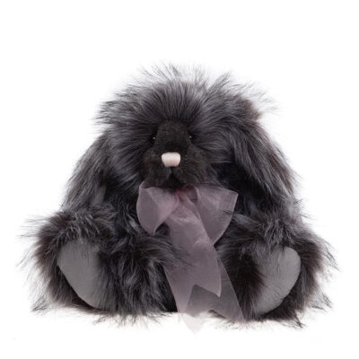 Charlie Bears Moonbeams Grey Bunny Rabbit Teddy Bear 38cm