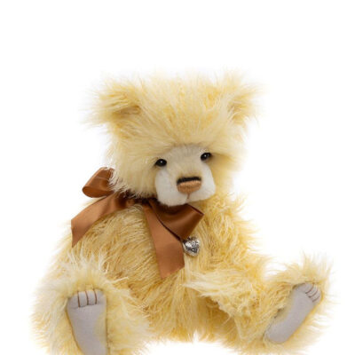 Charlie Bears Banoffee Pie Yellow Teddy Bear 32cm