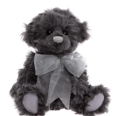 Charlie Bears Mr Fogg Dark Grey Teddy Bear 23cm