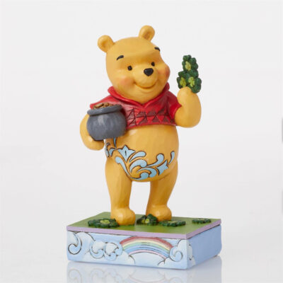 Disney Traditions St. Patrick Winnie the Pooh 11.4cm Figurine