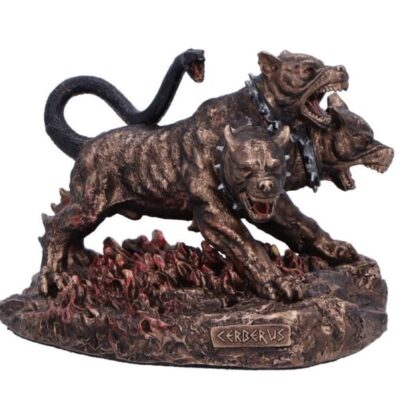 SALE Cerberus the Three Headed Hound of Hades Bronze 11cm Figurine