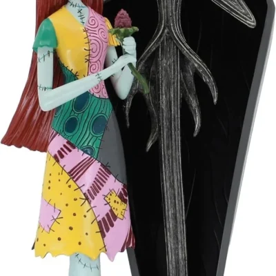 Disney Showcase Nightmare before Christmas Jack & Sally Coffin Figurine 23cm