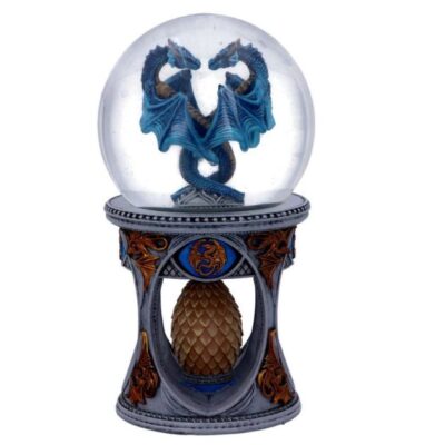 SALE Anne Stoke Dragon Heart Snow Globe Shaker