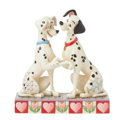 Disney Traditions Pongo & Perdita 101 Dalmatians Figurine 15cm