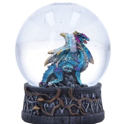 Dragon Storm Gothic Snow Globe 10cm Ornament Water ball
