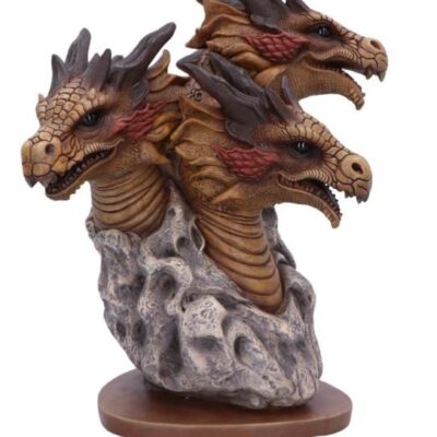 SALE Legend of the Ghidorah 3 Headed Dragon Statue 30cm Decoration