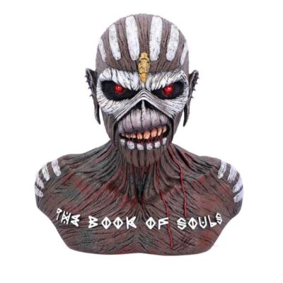 SALE Officially Licensed Iron Maiden Book of Souls Eddie Bust Box 26cm