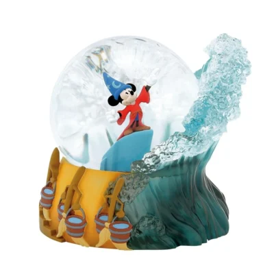Disney Showcase Fantasia Waterball Sourcerer Mickey Mouse 14cm Statue