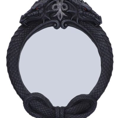 The Reflector Gothic Dragon Mirror 35.5cm Wall Ornament